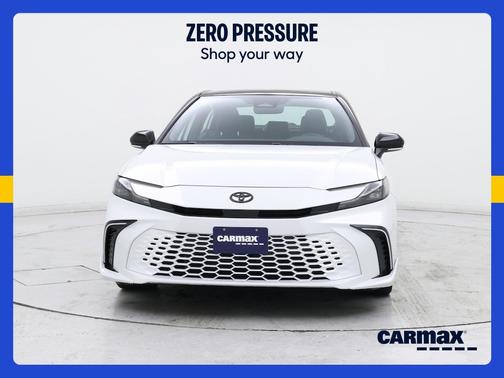 White 2025 Toyota Camry XSE