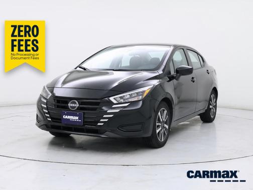 Black 2025 Nissan Versa SV