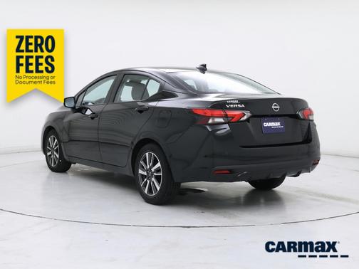 Black 2025 Nissan Versa SV