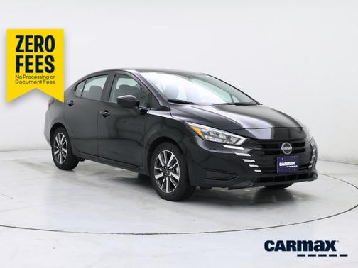Black 2025 Nissan Versa SV