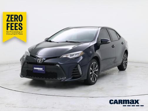 Black 2019 Toyota Corolla SE
