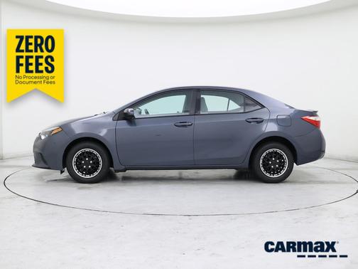 Blue 2014 Toyota Corolla LE Eco
