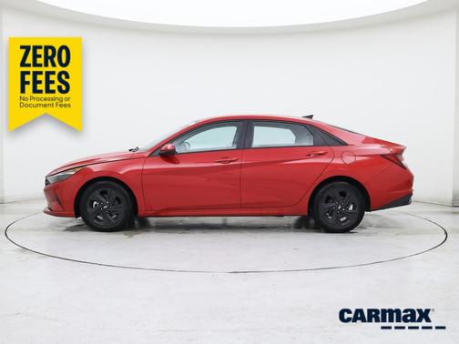 Red 2022 Hyundai ELANTRA SEL