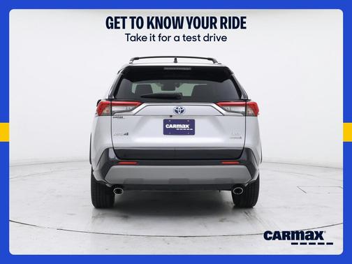 Silver 2019 Toyota RAV4 Hybrid XSE