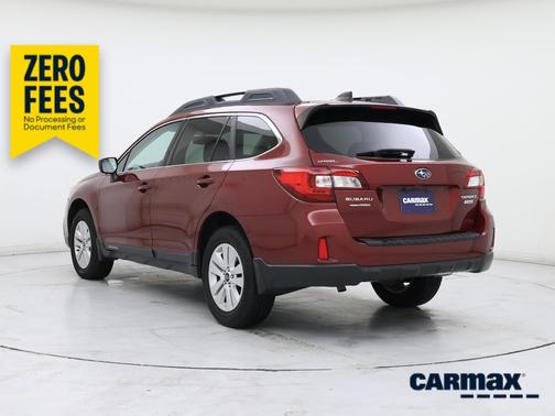Red 2017 Subaru Outback 2.5I Premium
