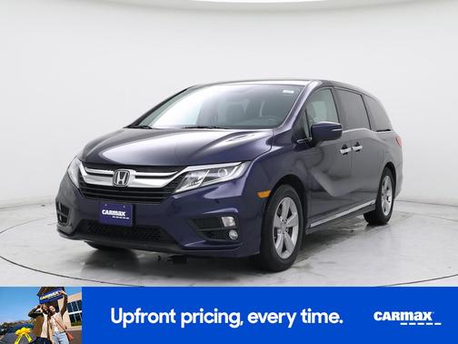 Blue 2018 Honda Odyssey EX-L