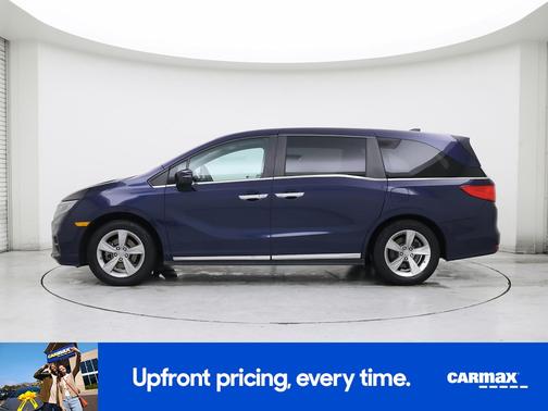 Blue 2018 Honda Odyssey EX-L