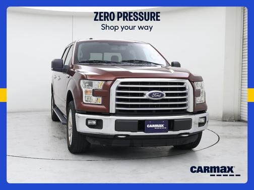 Burgundy 2016 Ford F-150 XLT