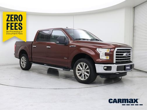 Burgundy 2016 Ford F-150 XLT