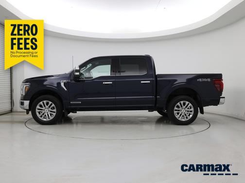 Blue 2025 Ford F-150 Lariat
