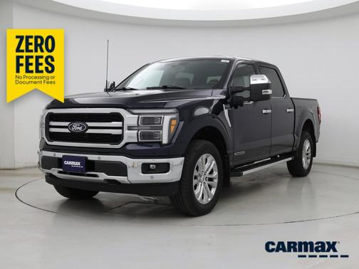 Blue 2025 Ford F-150 Lariat