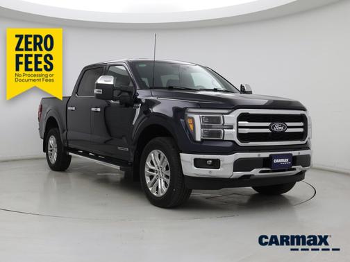 Blue 2025 Ford F-150 Lariat