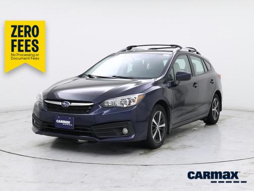 Blue 2020 Subaru Impreza Premium