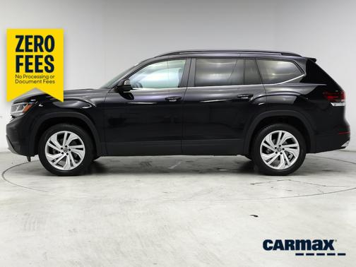 Black 2021 Volkswagen Atlas SE w/Tech