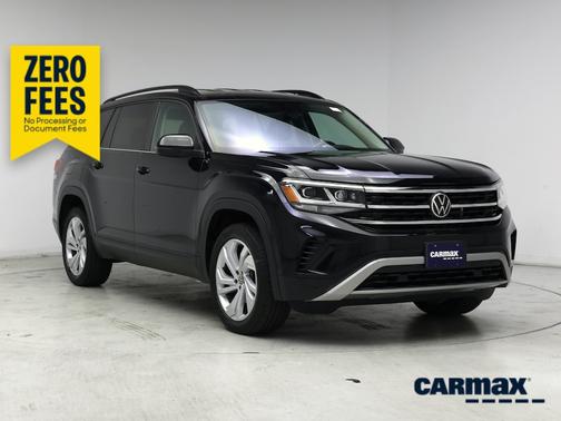 Black 2021 Volkswagen Atlas SE w/Tech