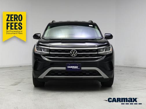 Black 2021 Volkswagen Atlas SE w/Tech