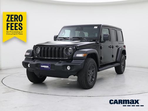 Black 2026 Jeep Wrangler Sport S
