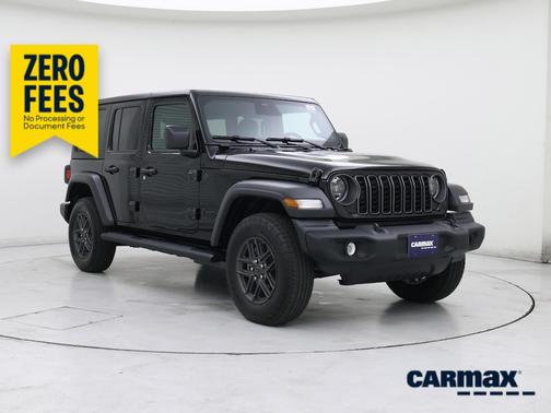 Black 2026 Jeep Wrangler Sport S