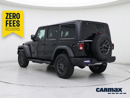 Black 2026 Jeep Wrangler Sport S