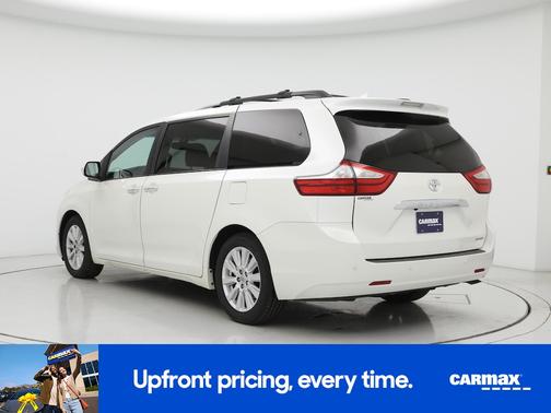 White 2017 Toyota Sienna Limited Premium