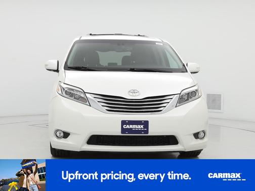 White 2017 Toyota Sienna Limited Premium