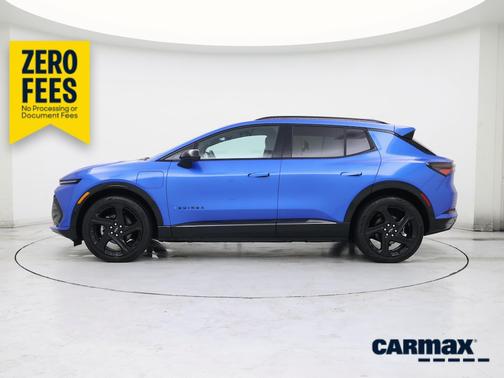 Blue 2025 Chevrolet Equinox EV RS