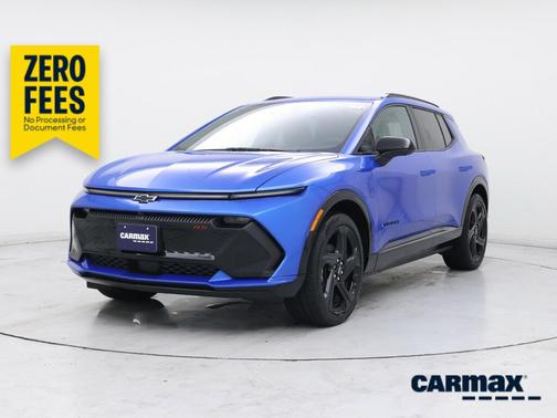 Blue 2025 Chevrolet Equinox EV RS