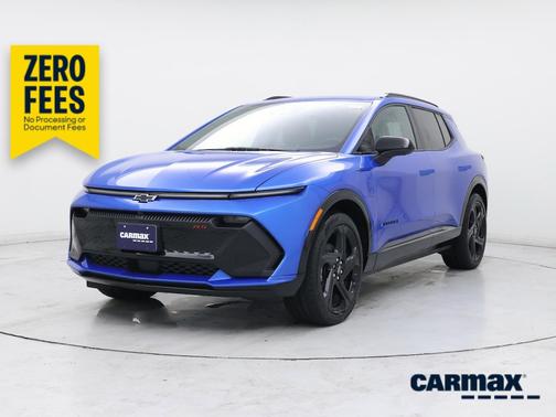 Blue 2025 Chevrolet Equinox EV RS