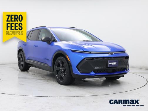 Blue 2025 Chevrolet Equinox EV RS