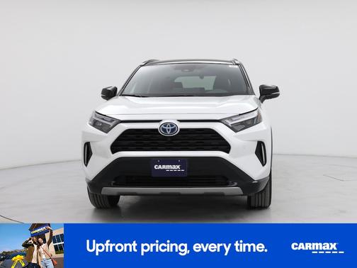 White 2023 Toyota RAV4 Hybrid XSE