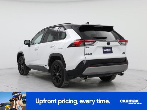 White 2023 Toyota RAV4 Hybrid XSE