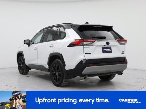 White 2023 Toyota RAV4 Hybrid XSE