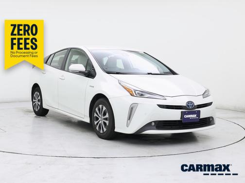 White 2020 Toyota Prius XLE