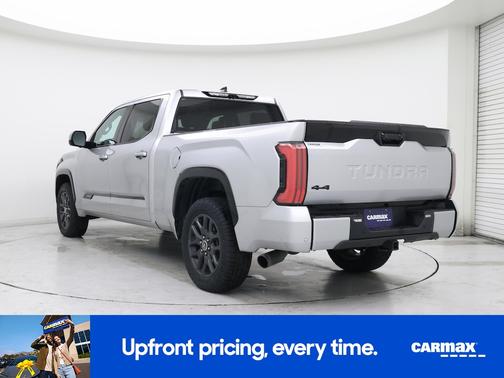Silver 2023 Toyota Tundra Platinum