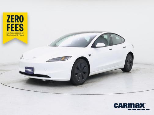 White 2024 Tesla Model 3 Long Range