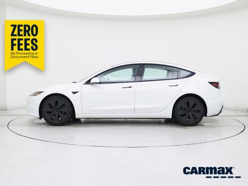 White 2024 Tesla Model 3 Long Range