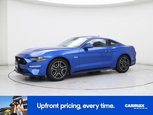 Blue 2021 Ford Mustang GT Premium