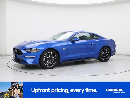 Blue 2021 Ford Mustang GT Premium