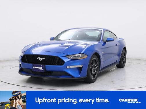 Blue 2021 Ford Mustang GT Premium