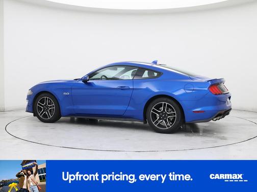 Blue 2021 Ford Mustang GT Premium