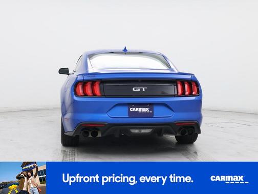 Blue 2021 Ford Mustang GT Premium