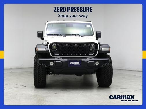White 2025 Jeep Wrangler Willy's