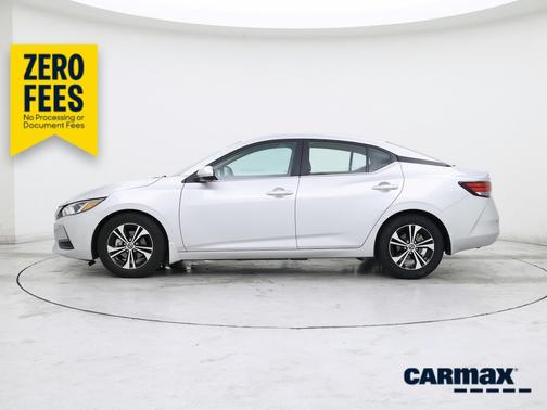Silver 2021 Nissan Sentra SV