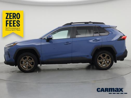 Blue 2023 Toyota RAV4 Hybrid Woodland Edition