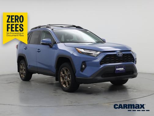 Blue 2023 Toyota RAV4 Hybrid Woodland Edition