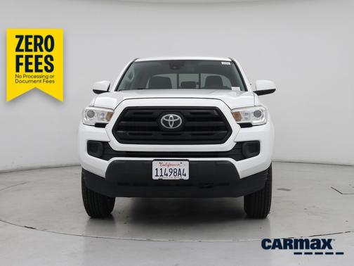 White 2019 Toyota Tacoma SR