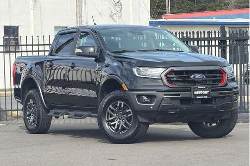 SHADOW BLACK 2021 Ford Ranger LARIAT