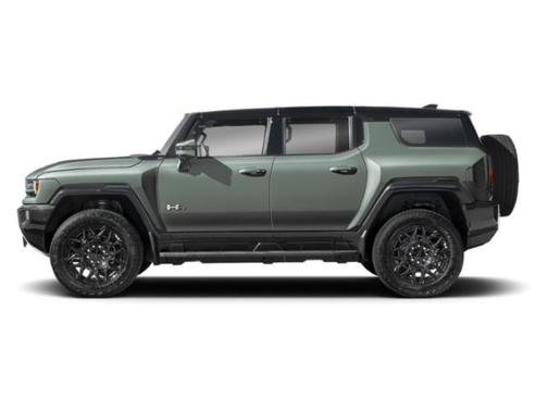 Moonshot Green Matte 2024 GMC HUMMER EV SUV 3X