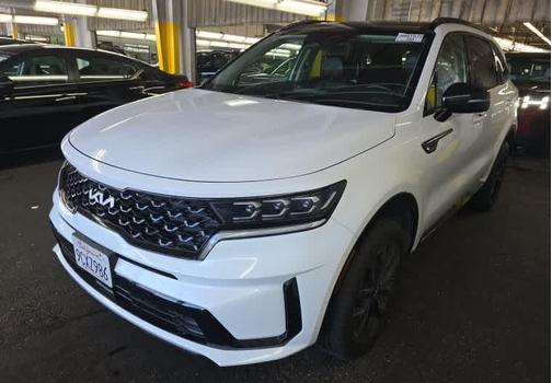 Glacial White Pearl 2022 Kia Sorento SX