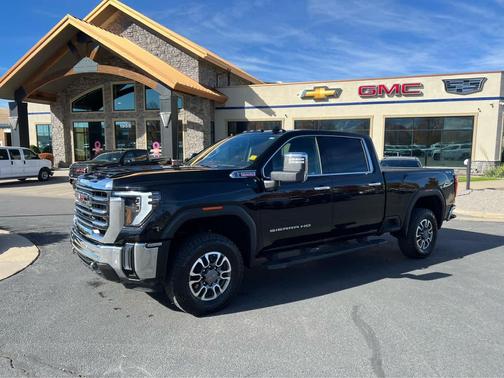 Onyx Black 2024 GMC Sierra 3500 SLT